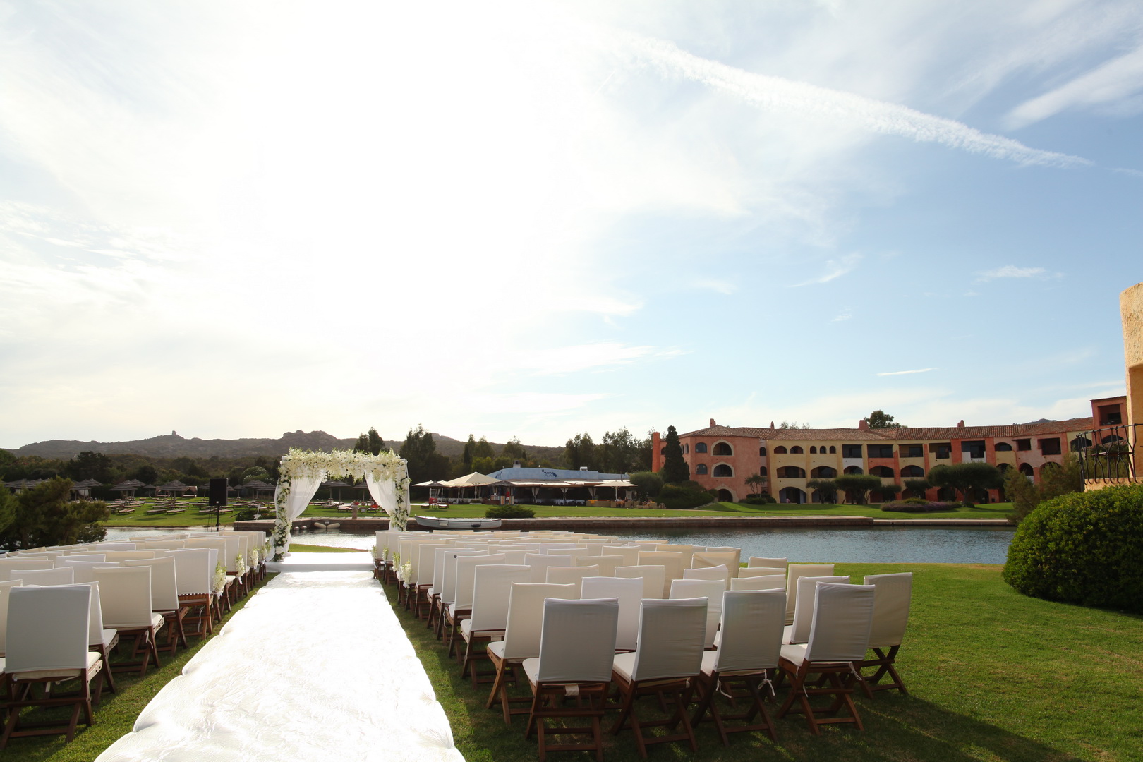 luxury wedding Hotel Cala di Volpe Sardinia