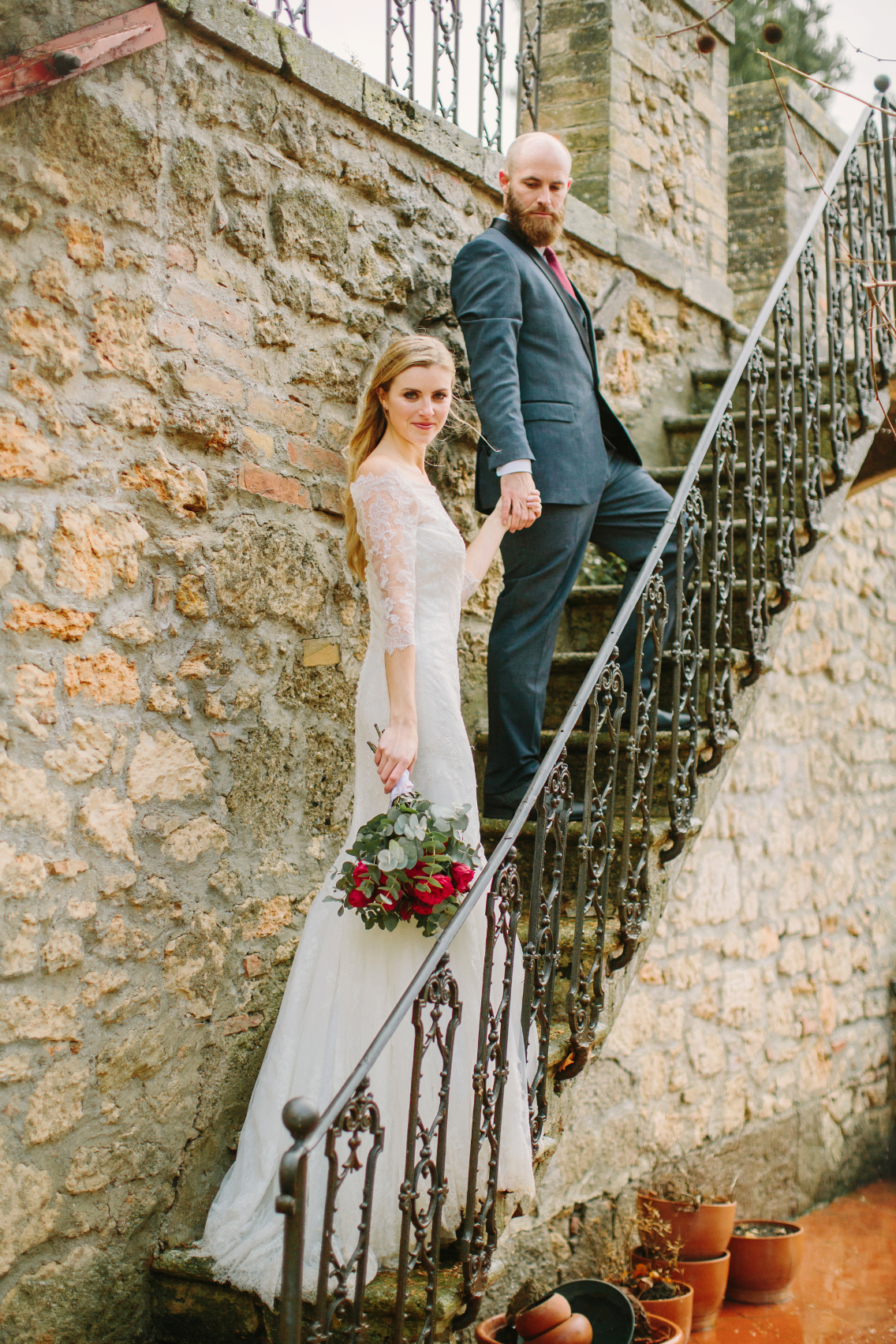 tuscan-wedding-bridal bouquet