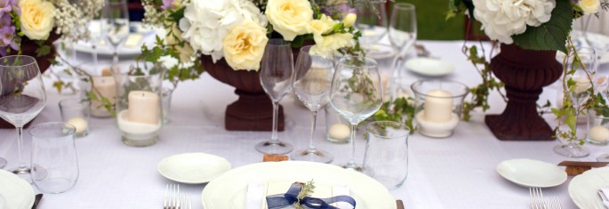 tuscany outdoor rustic wedding reception Flowers