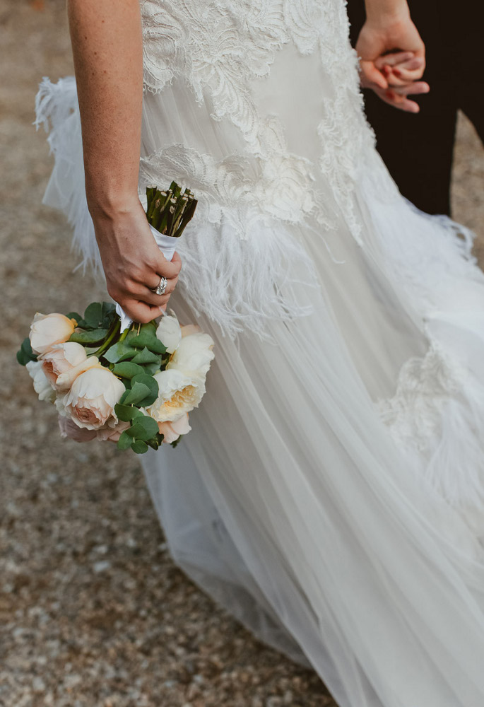 bridal bouquet Tuscany