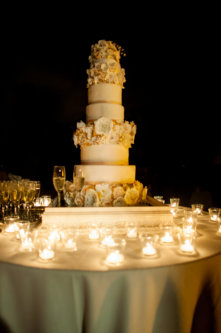 Melanie Secciani's wedding cake 