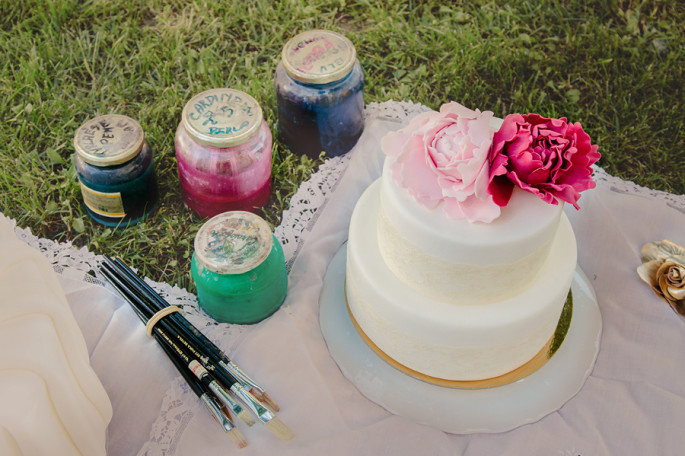 wedding cake tuscany