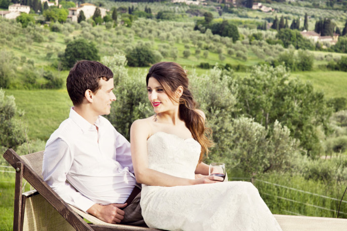 wedding in Tuscany