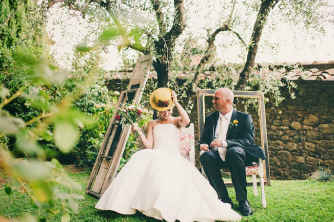 rustic wedding in Tuscany