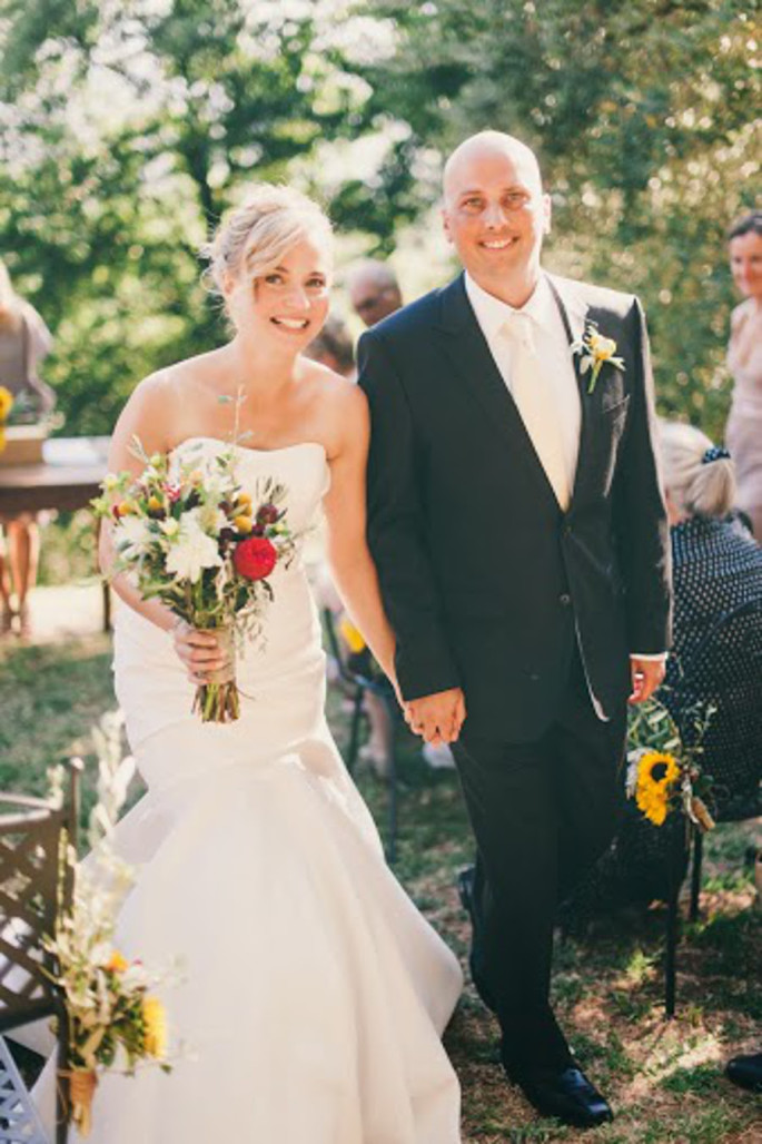 summer wedding in Tuscany