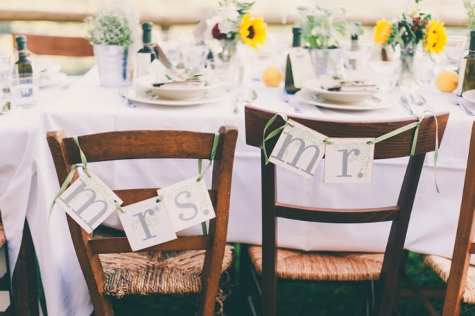 wedding flowers rustic tuscan  tablescape