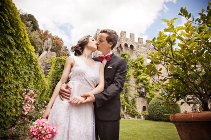 Vincigliata Castle wedding in Florence in Tuscany