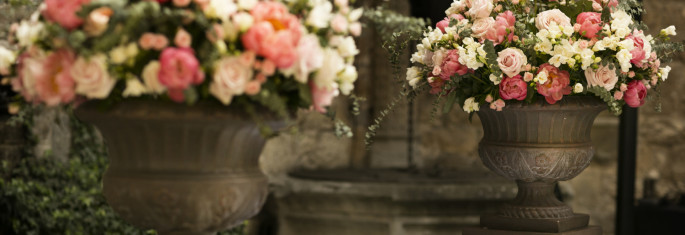 wedding flowers in Tuscany