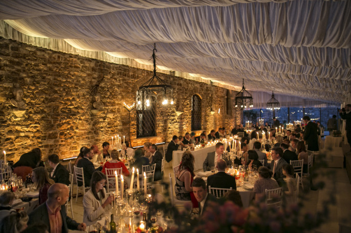 Vincigliata Castle wedding reception