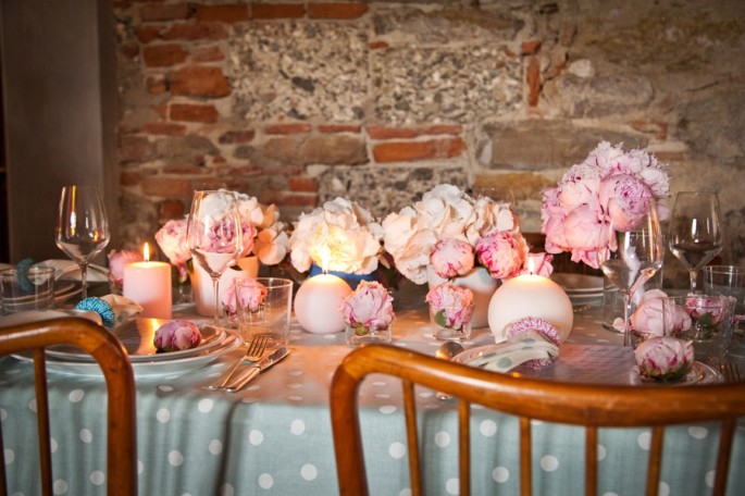 vintage themed wedding flowers Florence Tuscany