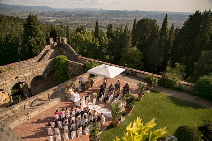 Vincigliata Castle Florence venues  Tuscany