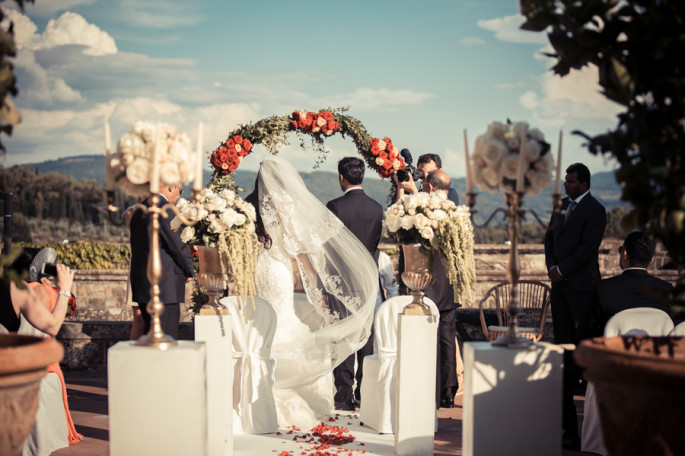 wedding flowers Florence Tuscany