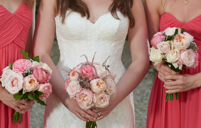 wedding flowers and bridal bouquet florence Italy