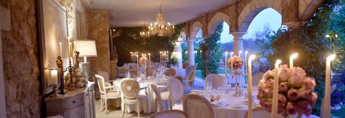 Wedding Flowers Florence Tuscany Centertable