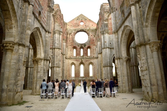 Wedding at San Gagano Abbey