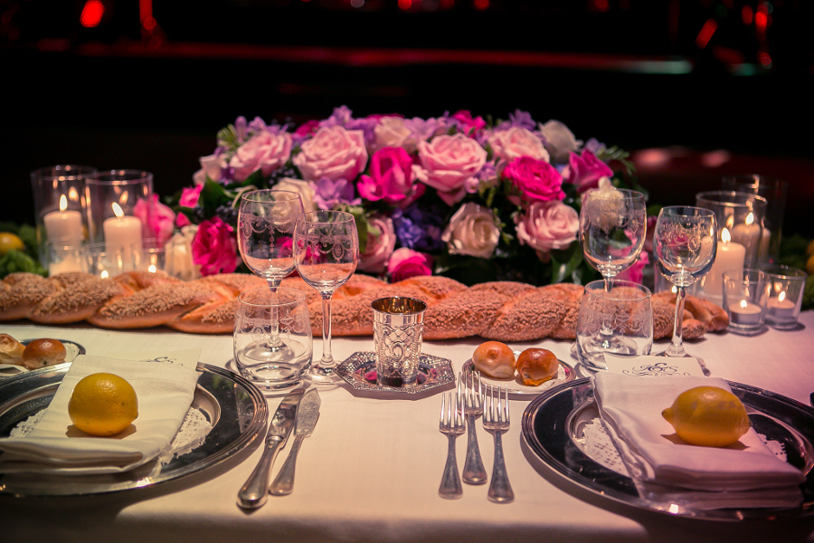 jewish wedding flowers reception decor