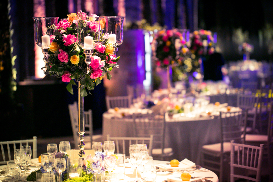 wedding flowers reception Florence Tuscany