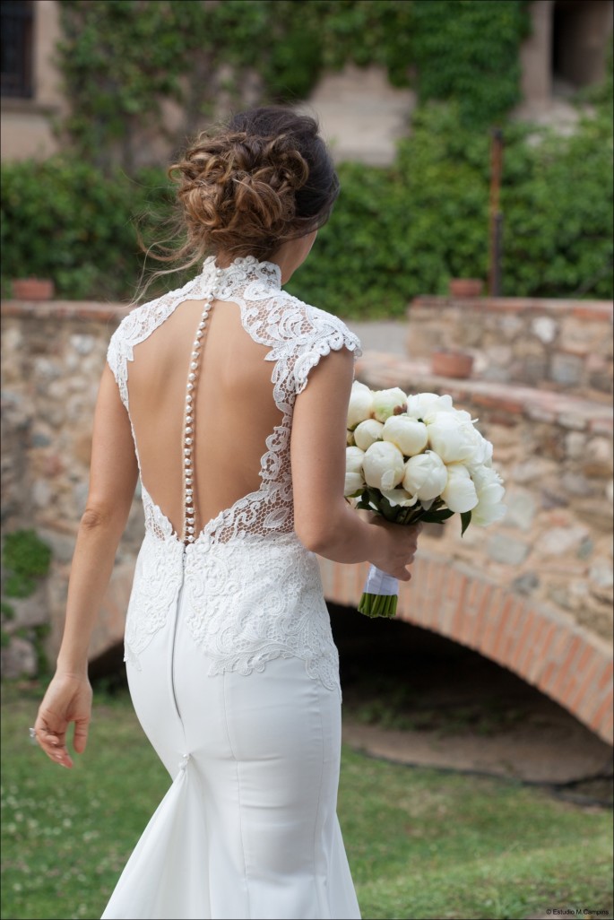 bridal bouquet Florence Tuscany 