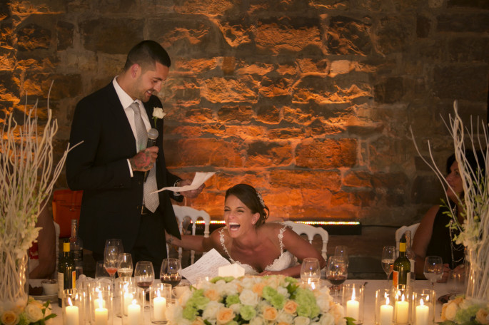 wedding reception flowers Florence Tuscany