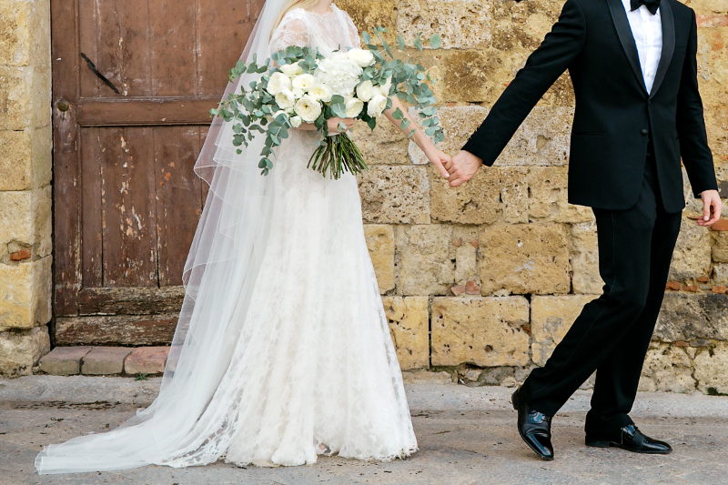 wedding flowers Tuscany