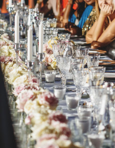 tablescape candles decor