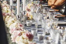 tablescape candles decor