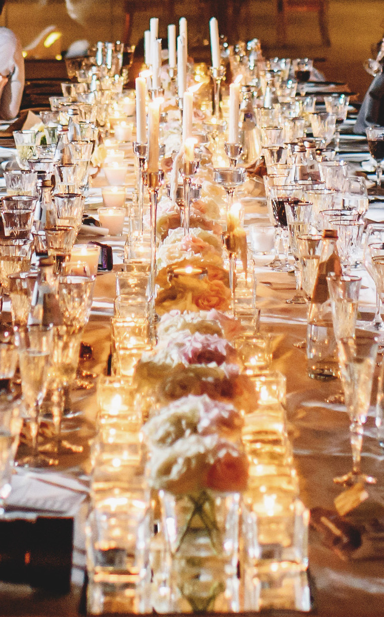 wedding Flowers tablescape Florence Tuscany