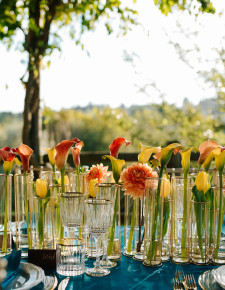 Spring party flowers Italy