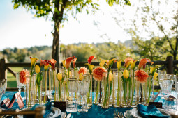 Spring party flowers Italy