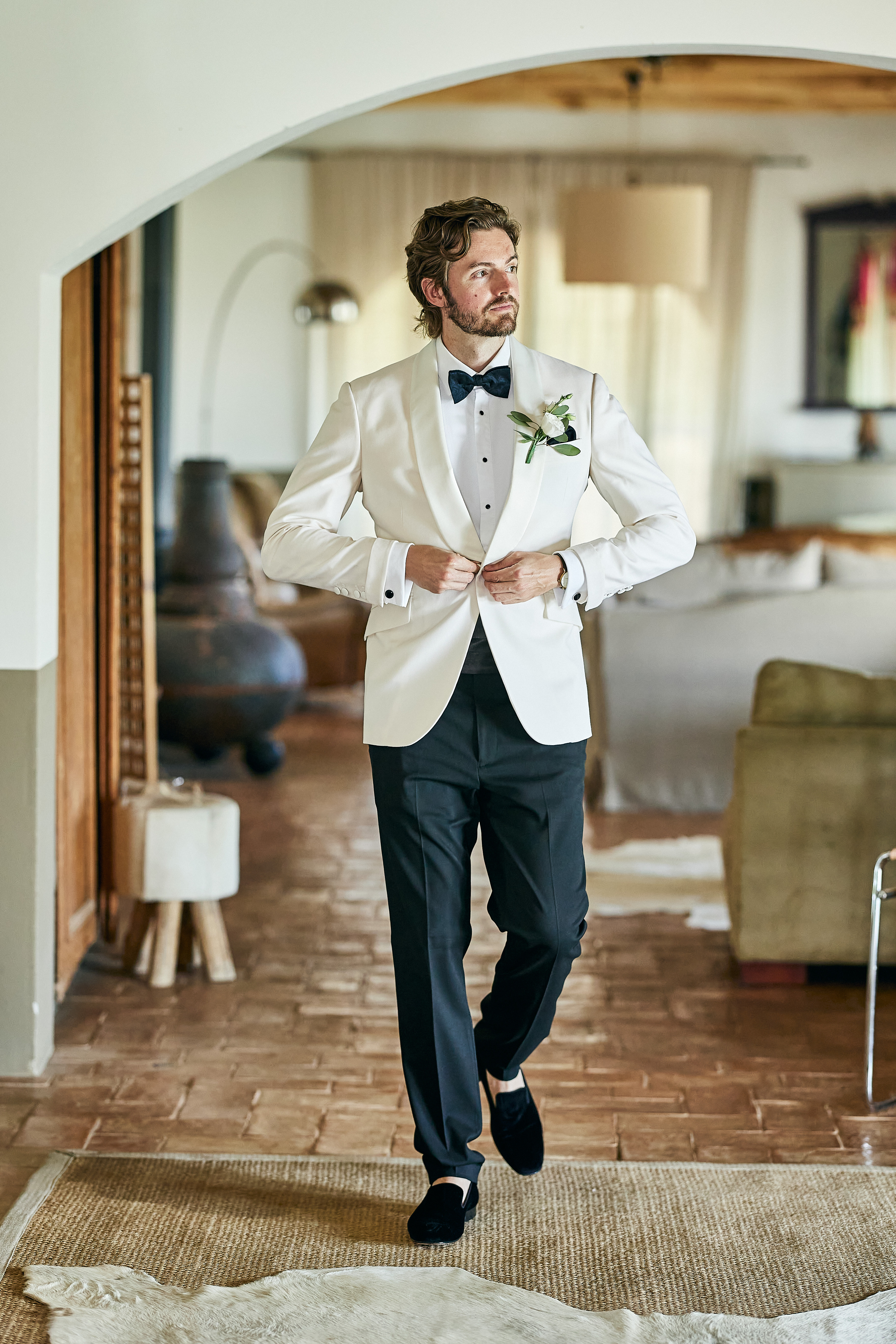 Conti San Bonifacio wedding groom style