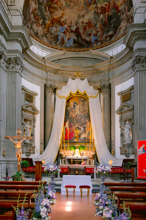 ceremony-flowers-decor-florence-italy